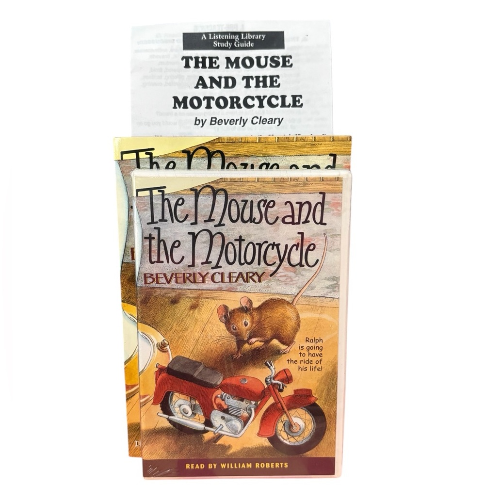 The Mouse and the Motorcycle Cassettes Book Set